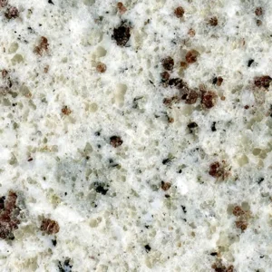 Kashmir White granito stalviršis — baltos spalvos granito virtuvės stalviršis su pilkais intarpais