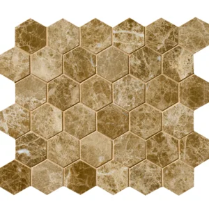 LIGHT EMPERADOR HEXAGON Marmuro Marmuras natūralus Marmuras