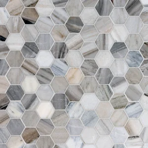 SKYLINE HEXAGON Marmuro natūralus Mozaikos