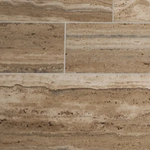 STRATA BEIGE nepildytas/šukuotas/išilginio pjovimo Travertinas natūralus Travertinas